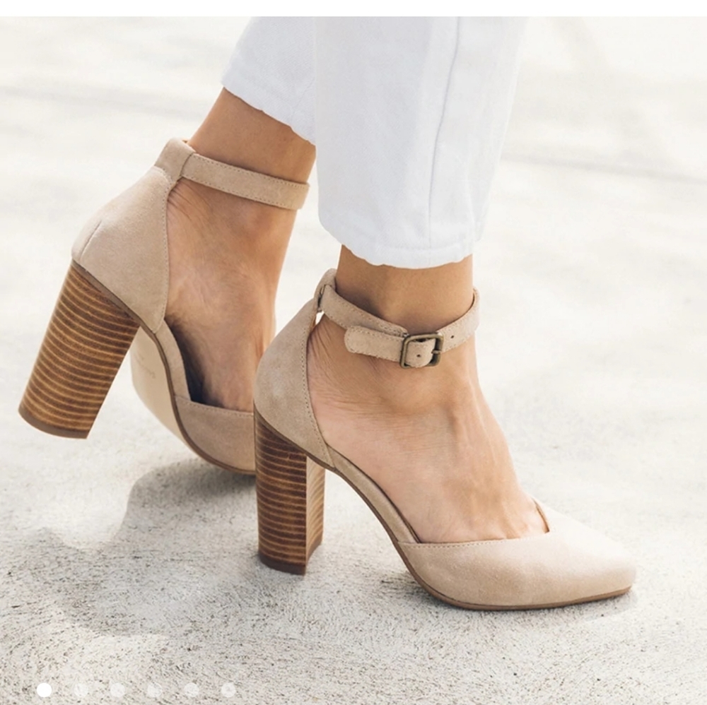Soludos Suede Colette Heel